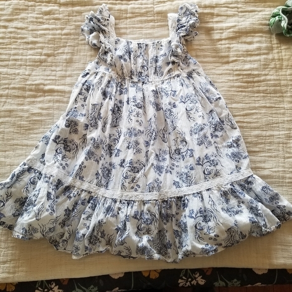 Rachel Zoe | Blue Floral Dress - Picture 2 of 6